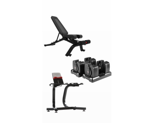 Лавка зі стійкою та гантелями Bowflex SelectTech 1090i