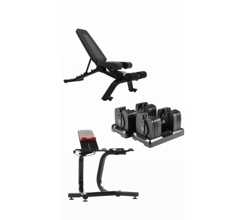 Лавка зі стійкою та гантелями Bowflex SelectTech 1090i