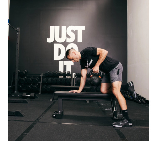 Лавка плоска Nike Rolling Weight Bench Black