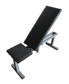 Лавка для жиму лежачи регульована, 0-85+ RN Sport чорний