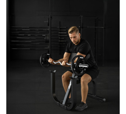 Парта Скотта з підставкою для штанги VIRTUFIT