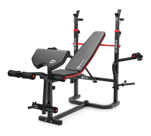 Лава Hop-Sport HS-1065HB Pro зі штангою та гантелями Elitum Titan 68 кг