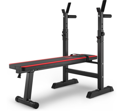 Лава Hop-Sport HS-1080 зі штангою та гантелями Elitum Titan 68 кг
