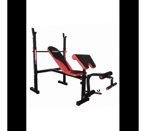 Лавка для жиму York Fitness ASPIRE 320 з стійкою для штанги та партою Скотта