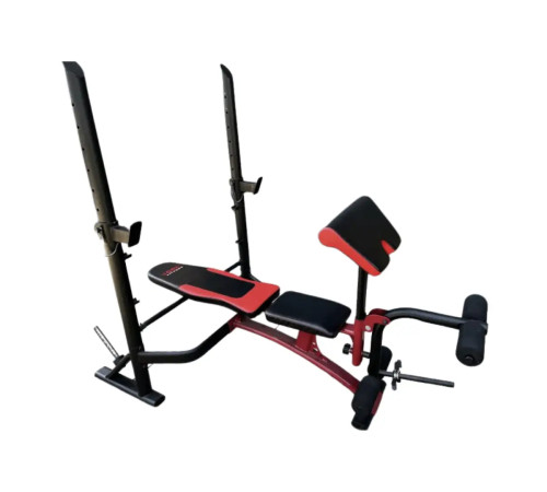 Лавка для жиму York Fitness ASPIRE 320 з стійкою для штанги та партою Скотта