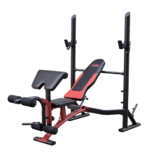 Лавка для жиму York Fitness Delta Pro 2000 з стійкою для штанги та партою Скотта