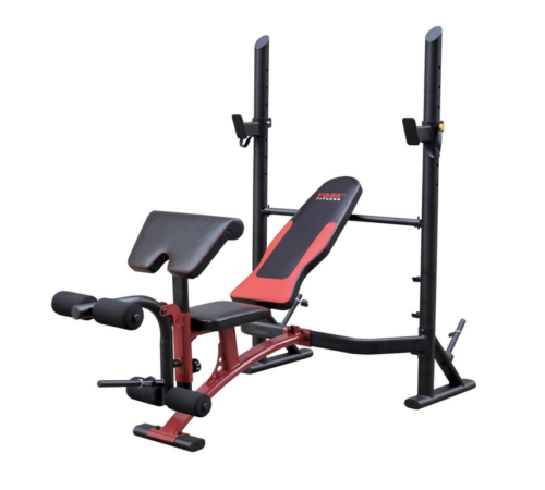 Лавка для жиму York Fitness Delta Pro 2000 з стійкою для штанги та партою Скотта