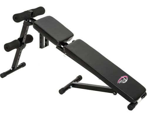 Лава Tectake Folding training bench bench - чорна