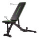 Лава регульована Tunturi Utility Bench UB40 з гантелями 3 в 1 Tunturi BAR 20 кг