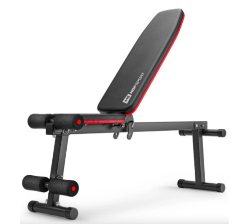 Лава Hop-Sport HS-1010 Pro з гантелями Elitum Titan 2 х 26 кг
