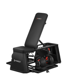 Лава регульована багатофункціональна HMS LM4012 з гантелями SR52 2 х 2,5-24 кг