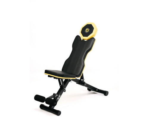 Набір лави регульованої Besport WB-002 з гантелями PowerPro 2 х 18,5 кг