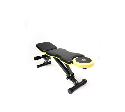 Набір лави регульованої Besport WB-002 з гантелями PowerPro 2 х 31 кг