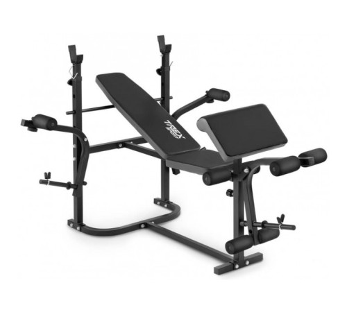 Лавка тренувальна Trex Sport TX-020 + парта Скотта + верхня тяга Лавка тренувальна Trex Sport TX-020 + парта Скотта + верхня тяга