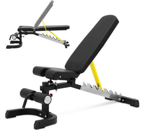 Лава з регульованим нахилом Gymrex Bench, до 150 кг