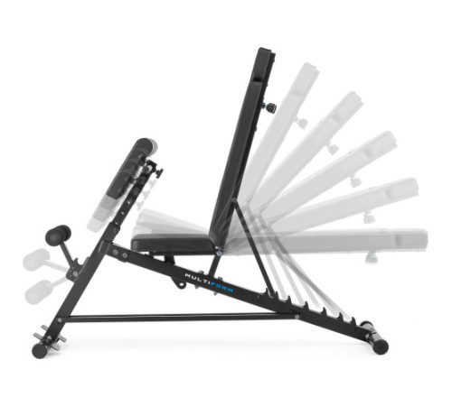 Лава тренувальна Gymtek XL800 з еспандерами та партою Скотта