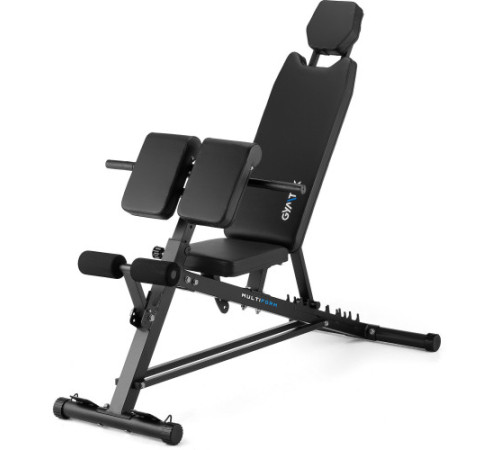 Лава тренувальна Gymtek XL800 з еспандерами та партою Скотта