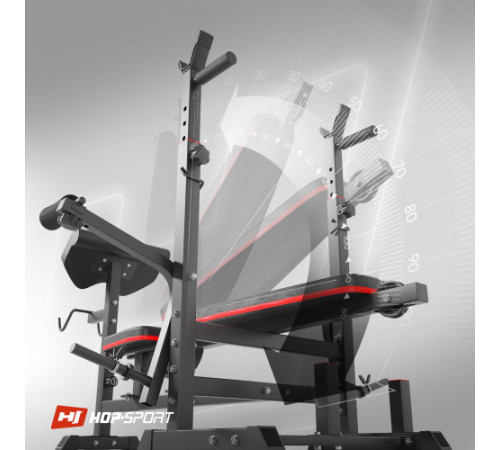 Лава тренувальна Hop-Sport HS-1075 Pro із партою Скотта