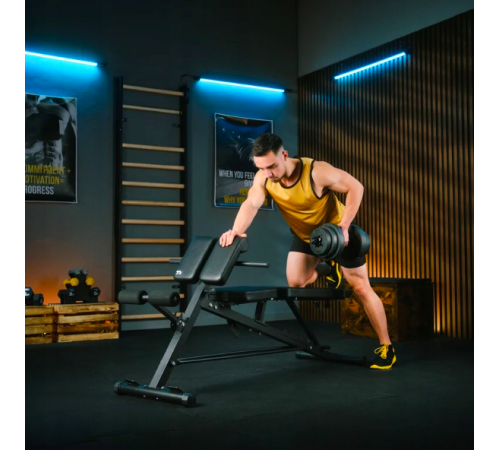 Лавка тренувальна Trex Sport TX-200B із партою Скотта Лавка тренувальна Trex Sport TX-200B із партою Скотта
