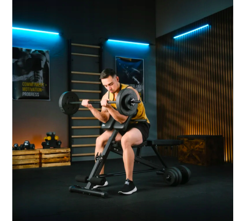 Лавка тренувальна Trex Sport TX-200B із партою Скотта Лавка тренувальна Trex Sport TX-200B із партою Скотта