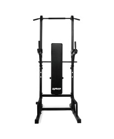 VIRTUFIT PORĘCZ WIELOFUNKCYJNA POWER TOWER DELUXE Z ŁAWKĄ