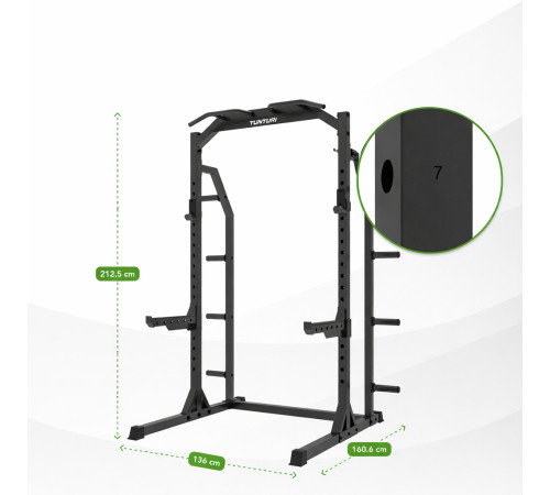 Рама силова Tunturi HR60 Half Rack чорна