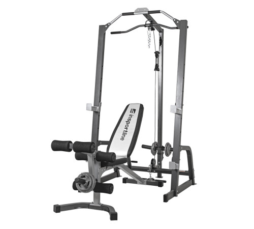 Багатофункціональний атлас з лавкою для тренувань inSPORTline Power Rack PW60