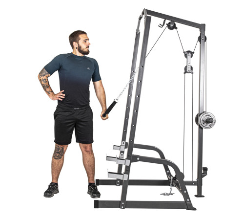 Багатофункціональний атлас з лавкою для тренувань inSPORTline Power Rack PW60