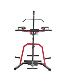 Тренажер для тренування тіла VEVOR, чорно-червоний