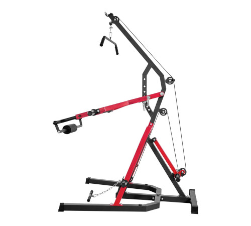 Тренажер для тренування тіла VEVOR, чорно-червоний