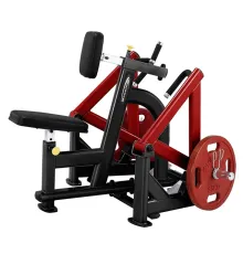 Тренажер Seated Pull Down/Rowing Machine Steelflex PlateLoad Line PLSR чорно-червоний