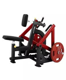 Тренажер Seated Pull Down/Rowing Machine Steelflex PlateLoad Line PLSR чорно-червоний