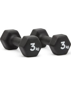Гантелі Adidas Dumbbells чорний 3 кг, чорні