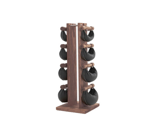 Набір гантелі з підставкою SwingBell Tower NOHRD 2-8 кг Oak Vintage Leather