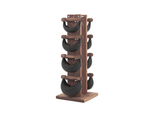 Набір гантелі з підставкою SwingBell Tower NOHRD 2-8 кг Oak Vintage Leather