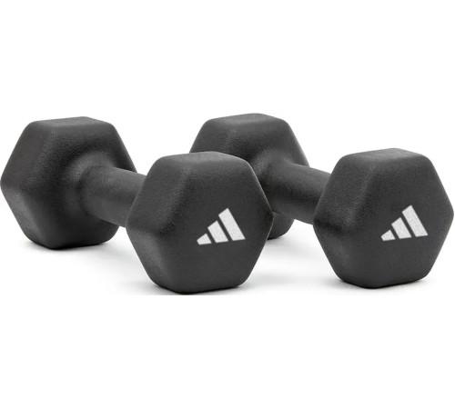 Гантелі Adidas Dumbbells чорний 5 кг, чорні