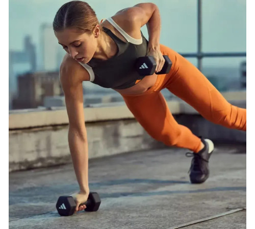 Гантелі Adidas Dumbbells чорний 5 кг, чорні