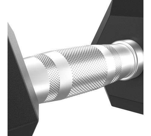 Набір гантелей Tunturi Platinum Hex Rubber 1–10 кг