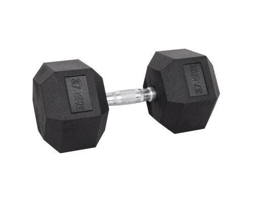 Гантель шестигранна inSPORTline Hexsteel 37,5 кг