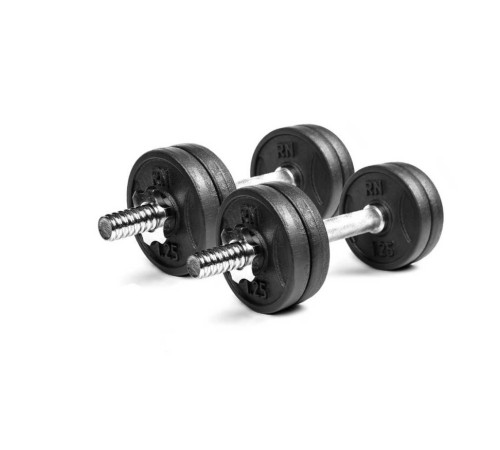 Гантелі розбірні металеві RN-Sport 2 х 6 кг