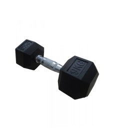 Гантель шестигранна HouseFit DD 6442-9, 9 кг
