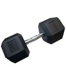 Гантель шестигранна KUBISPORT 30 кг