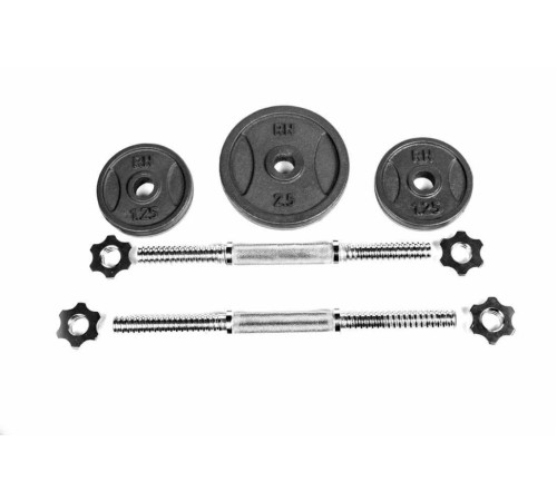 Гантель розбірна металева RN-Sport RN_QTR13, 13,5 кг