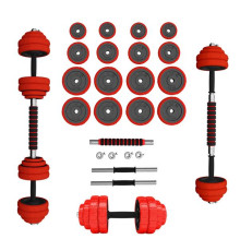 SGGX30 DUMBBELL SET-BARBELL 30KG HMS