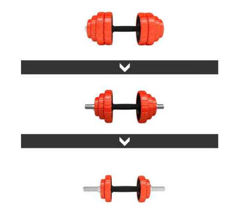 SGGX30 DUMBBELL SET-BARBELL 30KG HMS