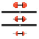 SGGX30 DUMBBELL SET-BARBELL 30KG HMS