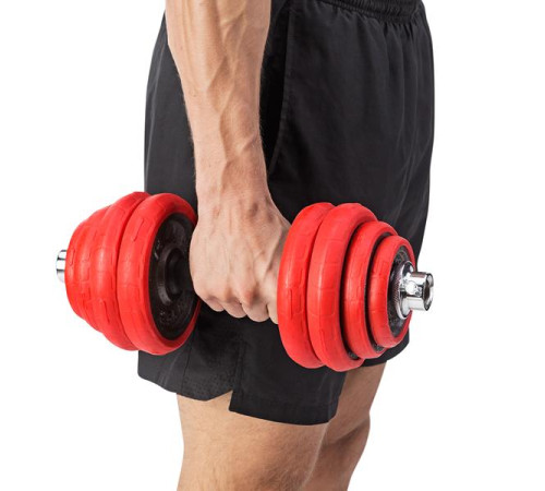 SGGX30 DUMBBELL SET-BARBELL 30KG HMS