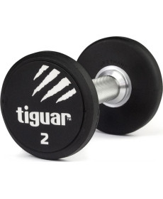 Гантель Tiguar TI-WHPU0020 прогумована 1 х 2 кг