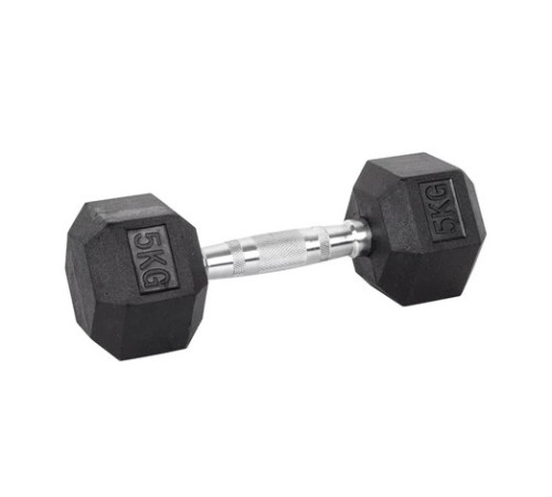 Гантель шестигранна inSPORTline Hexsteel 5 кг