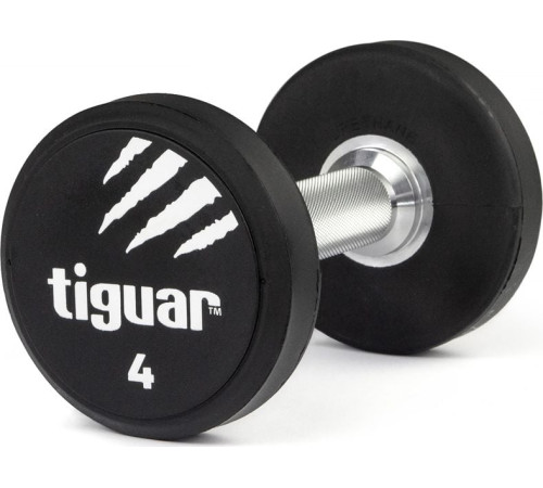 Гантель Tiguar TI-WHPU0040 прогумована 1 х 4 кг Гантель Tiguar TI-WHPU0040 прогумована 1 х 4 кг